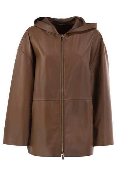 Max Mara Mxmacinoso Zip-Up Hooded Jacket