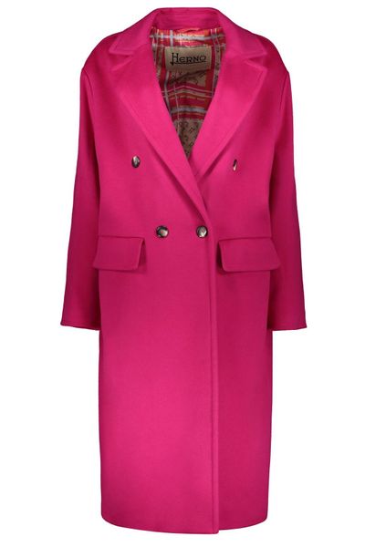 Herno Double-Breasted Relaxed-Fit Coat