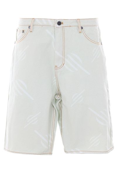 Daily Paper Monogram Denim Shorts