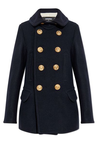 Dsquared2 Dean Double Breasted Peacoat