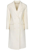 P.A.R.O.S.H. Double-Breasted Notched Lapel Coat