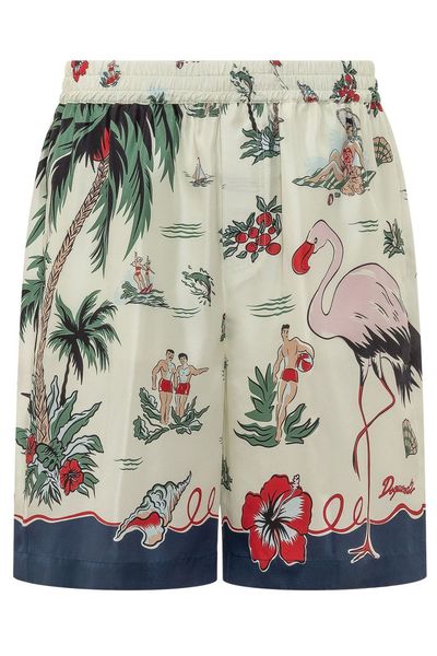 Dsquared2 Aloha Printed Boxer Shorts