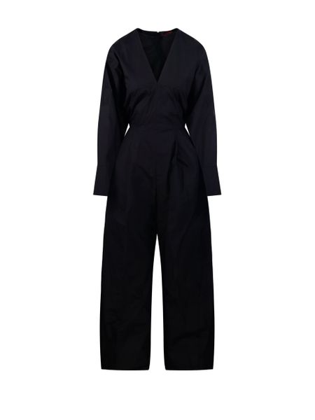 Thelatest Drew V-Neck Jumpsuit