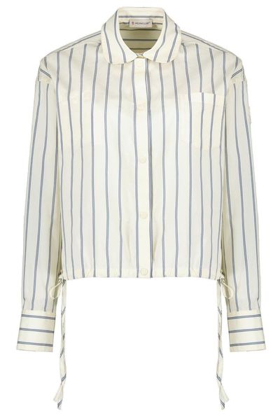 Moncler Striped Button-Up Shirt