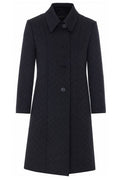 Gucci Monogram Button-Front Coat