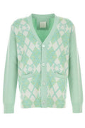 Givenchy Monogram 72 Argyle Knit Cardigan