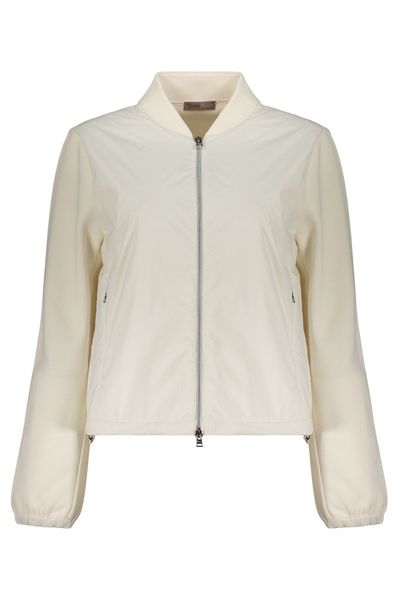 Herno Cropped Zip-Up Jacket