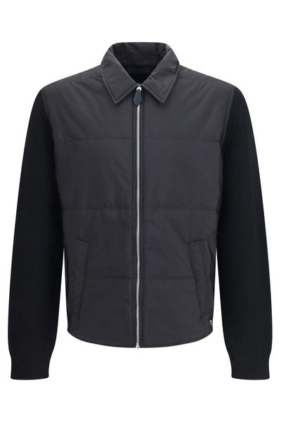 Prada Zip-Up Knitted Cardigan