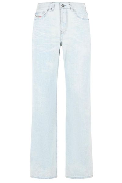 Diesel Sent Washed Straight-Leg Jeans
