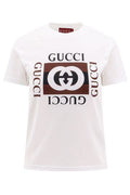 Gucci Logo Printed Crewneck T-Shirt