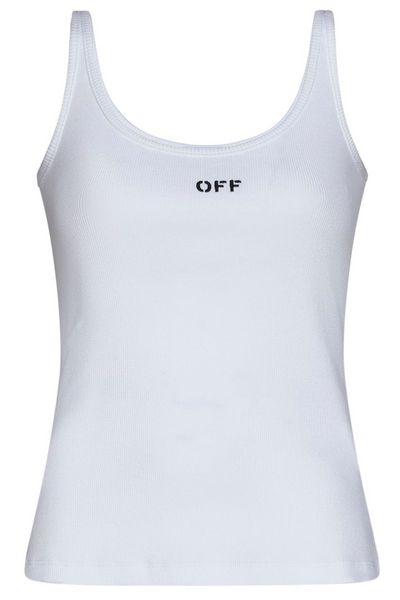 Off-White Off Stamp Sleeveless Tank Top