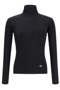 Valentino Turtleneck Ribbed-Knit Jumper