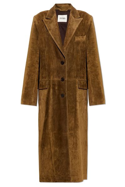 Arma Alissa Suede Long Coat