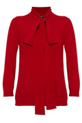 Dolce & Gabbana Bow-Neck Knitted Sweater