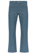 Kenzo Embroidered Logo Straight-Leg Jeans