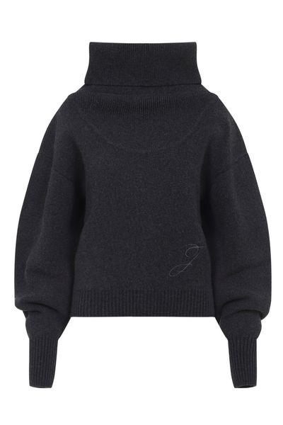 Jacquemus The Pallone Turtleneck Knitted Sweater