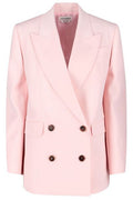 Alexander McQueen Double-Breasted Long Sleeved Blazer
