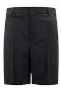 Valentino Mid-Rise Beruda Shorts