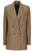 Etro Double-Breasted Jacquard Blazer
