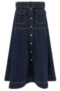 Zimmermann Trailblazer Belted A-Line Skirt