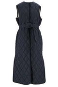 Fabiana Filippi Belted Sleeveless Coat