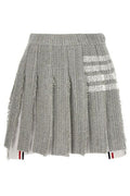 Thom Browne 4-Bar Frayed Edge Mini Skirt