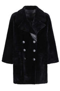 Desa 1972 Double-Breasted Shearling Coat