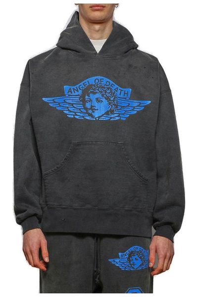 SAINT MXXXXXX Angel Printed Hoodie