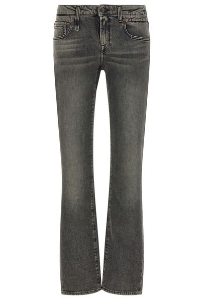 R13 Tobi Boy Low-Rise Bootcut Jeans