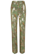 Valentino Floral Printed Straight Leg Pants