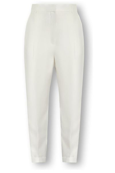 Alexander McQueen Pleat-Detailed Tailored Trousers