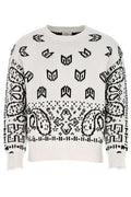 Rhude Paisley Printed Knit Sweater