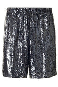 Dries Van Noten Sequined Drawstring Shorts