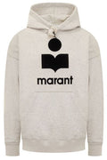 Isabel Marant Miley Logo Flocked Hoodie