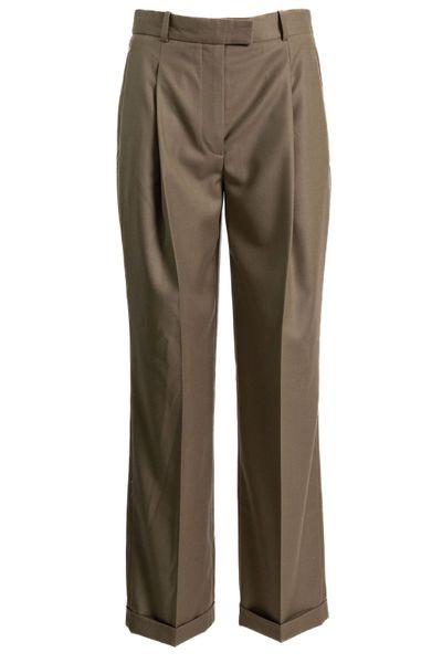 The Row Pleated Wide-Leg Pants