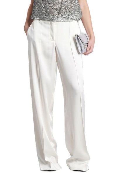 Stella McCartney Pleated Straight Leg Trousers