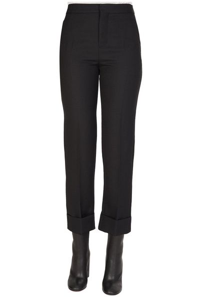 Maison Margiela Pleat Detailed Tailored Trousers