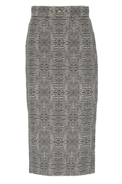 Elisabetta Franchi Slim Fit Midi Pencil Skirt