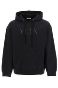Valentino VLTN Logo Printed Drawstring Hoodie