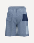 Laneus Patchwork Knit Drawstring Shorts