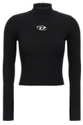 Diesel M-Valari-Tn Rib-Knit Top
