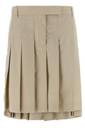 Thom Browne RWB Stripe Pleated Mini Skirt