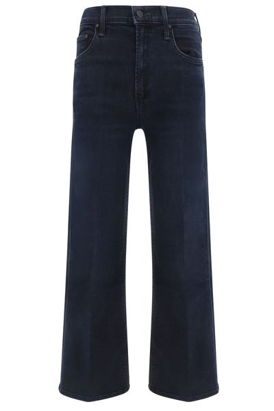 Mother The Mid Rise Zip Rambler Ankle Jeans