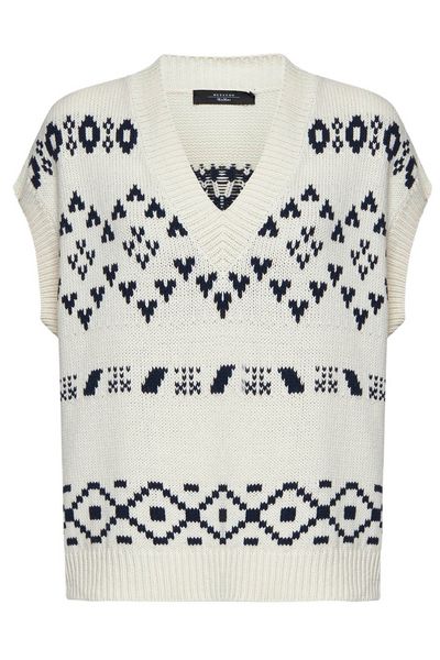 Weekend Max Mara V-Neck Short-Sleeved Vest