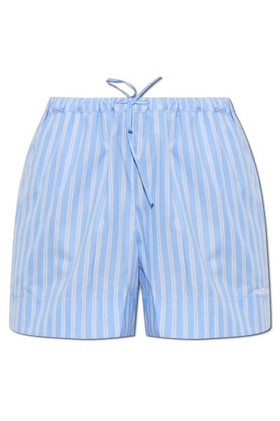 Hunza G Essential Stripe Drawstring Shorts