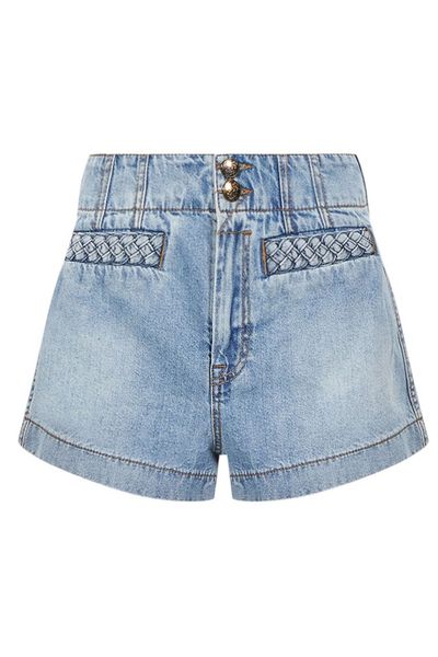 Zimmermann Indra Denim Shorts