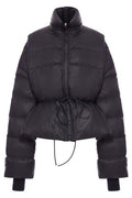 Rick Owens Funnel Neck Sail Down Jacket