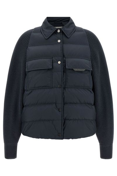 Brunello Cucinelli Buttoned Panelled Jacket