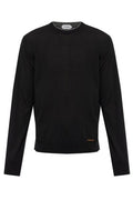 Versace Logo-Embroidered Knitted Sweater