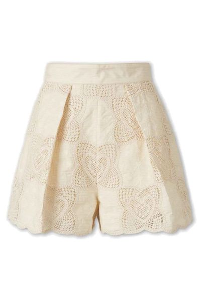 Zimmermann Wanderlust Tuck Shorts